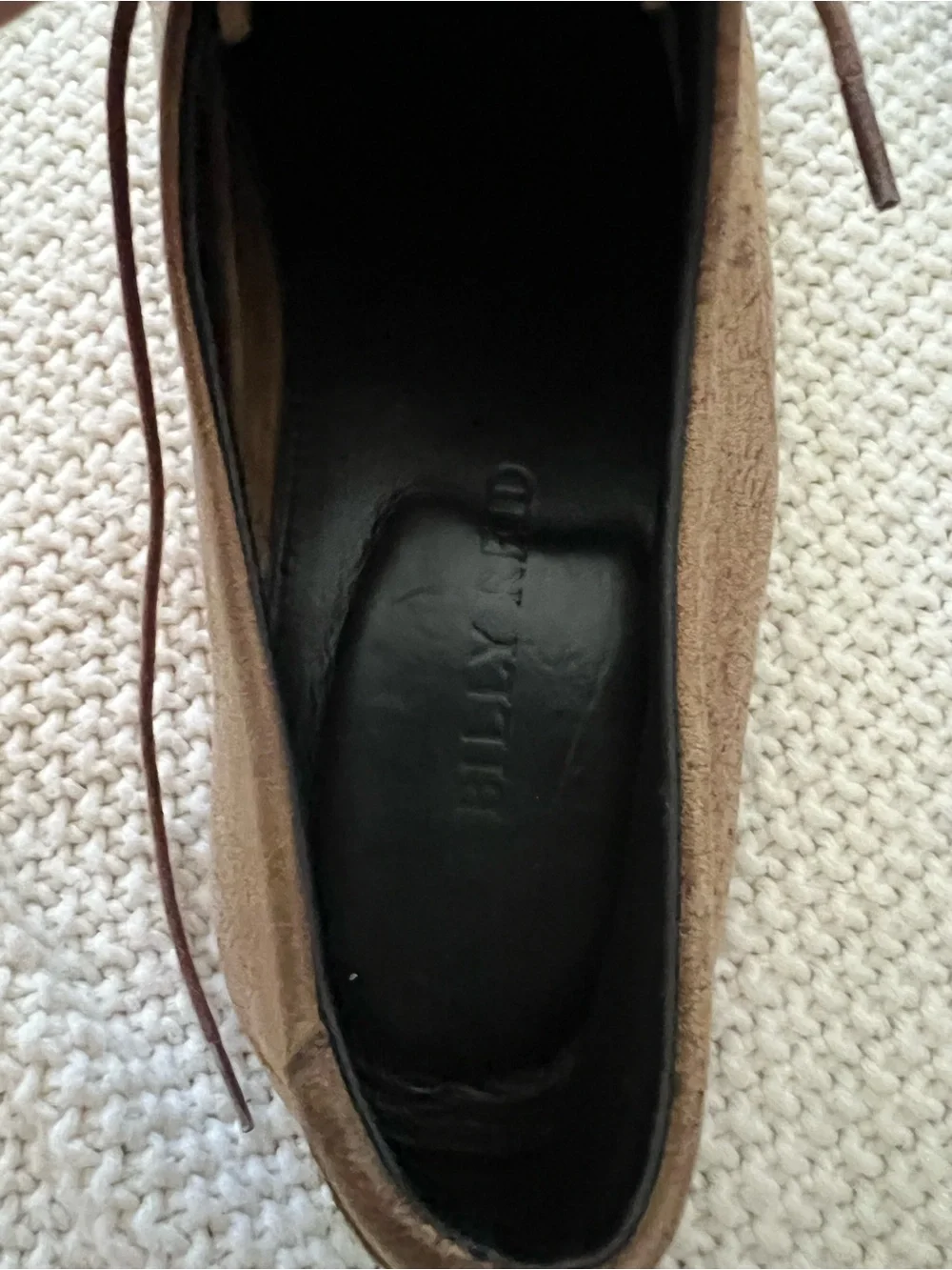 Billy Reid handcrafted billy